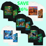 5x Oversized T-Shirt Bundle (Größe: S)