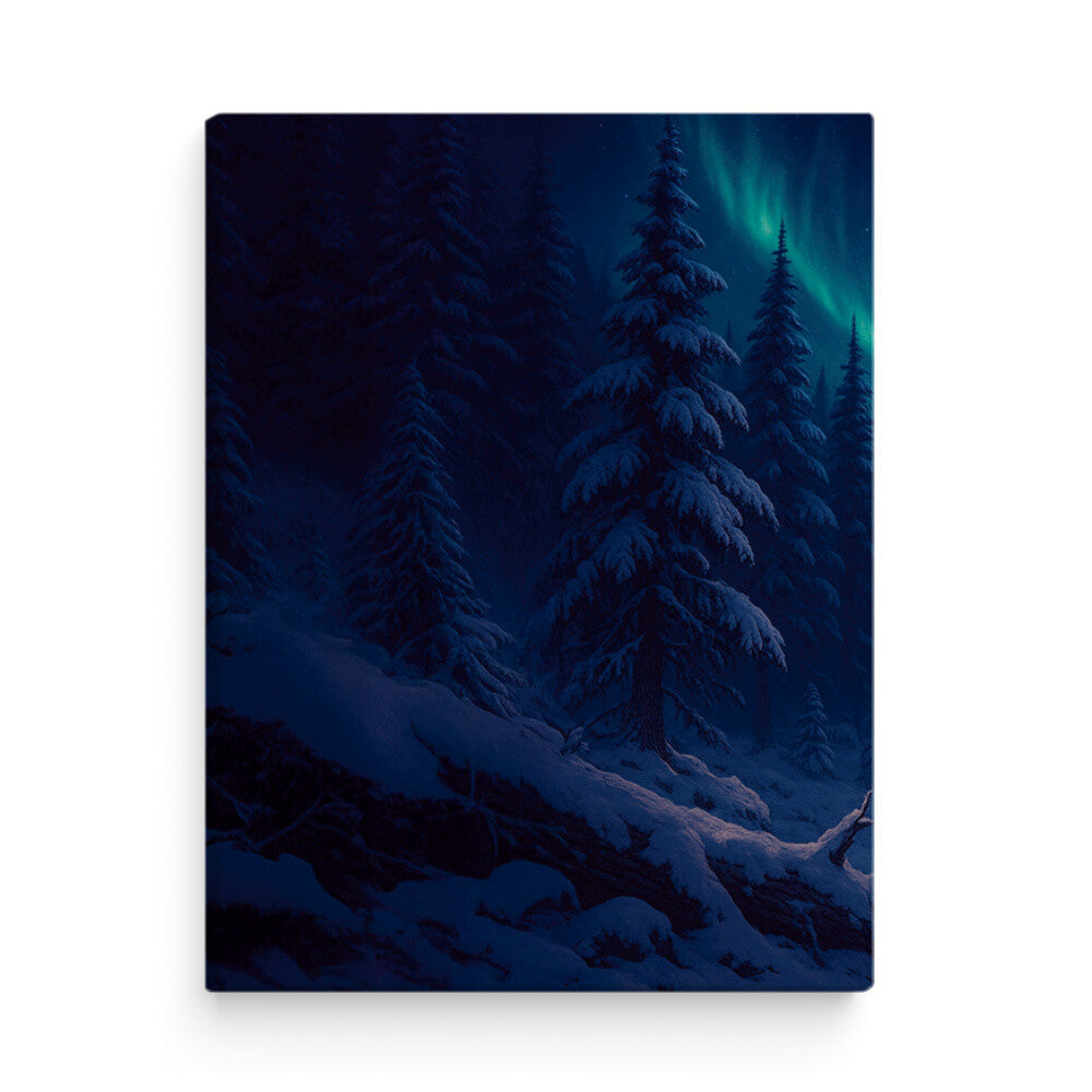 LIMITED AURORA EDITION "King of the shining North – The Amur Tiger in the Northern Lights" - Canvas 3:4 Triptych